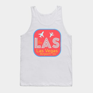 LAS  airport Tank Top